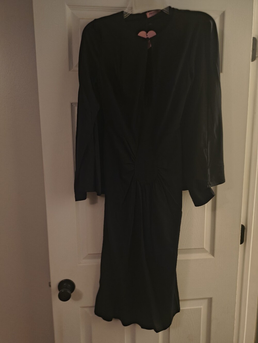 Veil Of Night Caped Dress By Elle Rebel NWT - Picture 3 of 5